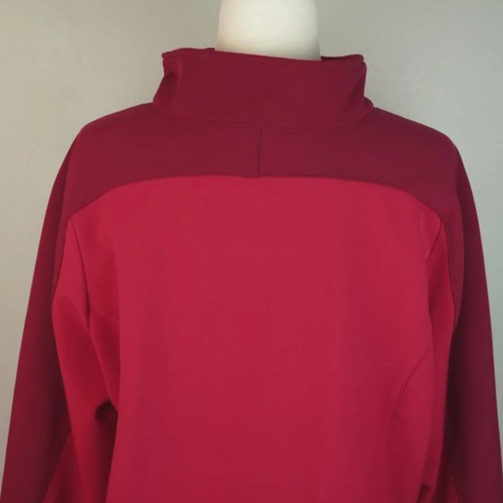 LL Bean‎ Dark Pink Full Jacket Size XL